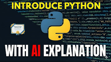 Introduce Yourself To Python In 7 Minutes With AI Boost