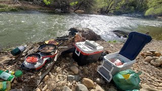 Kern river overland camping 🏕