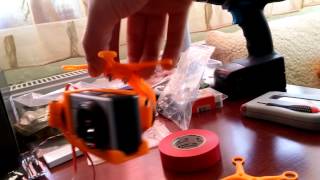 3D Printed brushless camera gimbal test [1080p]
