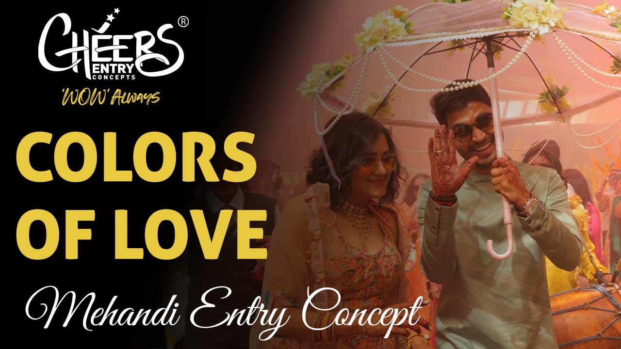 Mehandi Anand Astha Entry Concept New Grand Couple Bride Groom Wedding Themes Jaimala Varmala Best