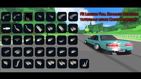 FR Legends Full Exhaust Hexcode tutorials using Game Guardian Android