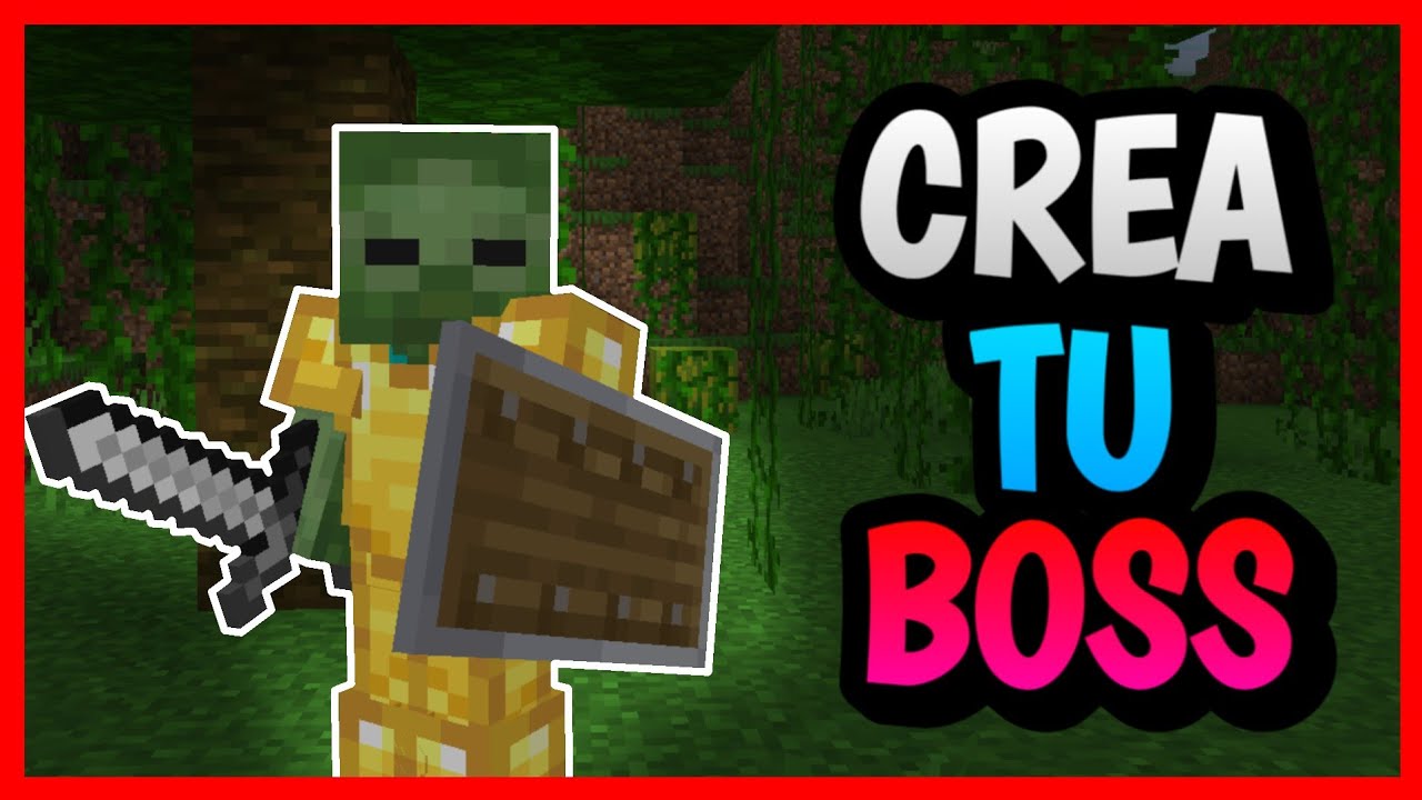 Como hacer un BOSS en Minecraft Bedrock