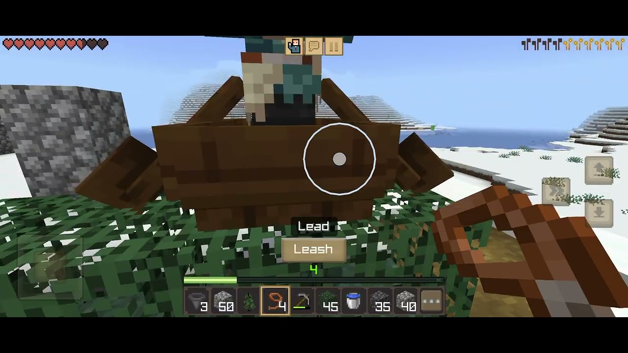 Get villager in iron farm in Minecraft 