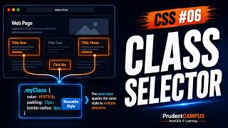 CSS #06 — Class Selector