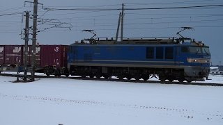 列車番号4091　EF510-513　羽越本線（村上～間島）：：：：60P