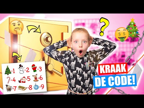 KRAAK DE CODE - CHALLENGE!! [Lukt het ons om de GOUDEN KLUIS te openen?! ♥DeZoeteZusjes♥