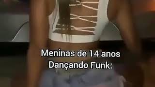 Meninas de 14 anos dançando funk: