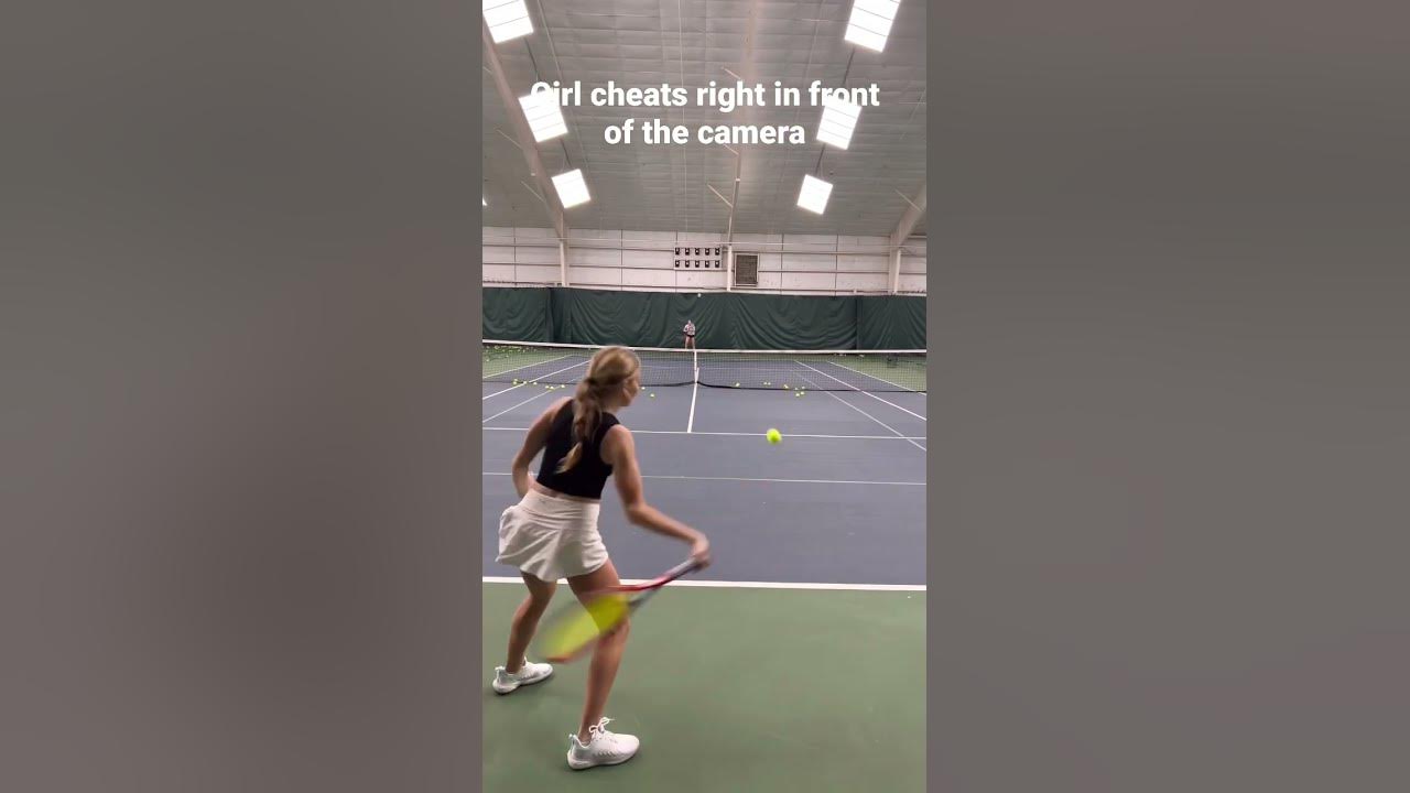 Girl cheats right in front of the camera Girl cheats right in front of the camera