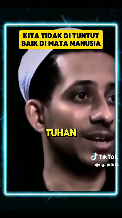kite semua x dituntut baik dimata manusia tetapi kite haruslah sentiasa terbaik disisi Allah s.w.t