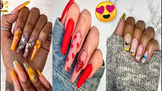 Gorgeous acrylic and Nail art designs compilation instagram 2020