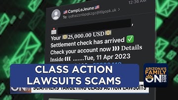 Scammers targeting class action lawsuits