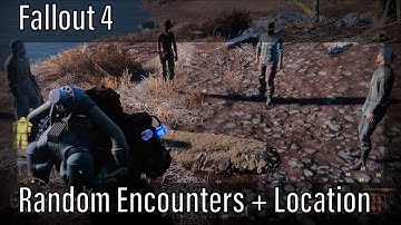 Fallout 4 - Random Encounters + Location | Xbox One