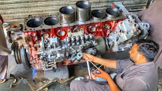 Rebuild Hino 1J truck engine | Fitting full engine | amazing thing Technology#1 screenshot 3