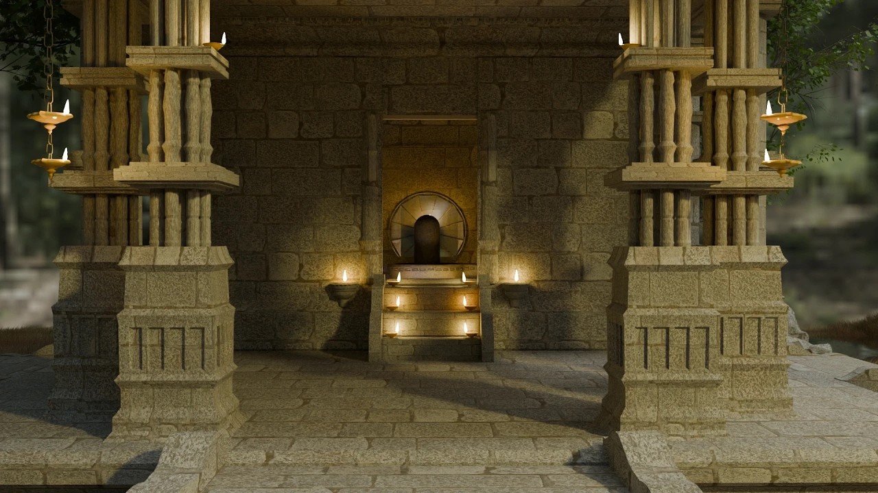 || An Ancient Temple || 3D Model Environment made in Blender - YouTube