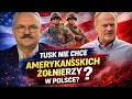 Tusk nie chce amerykańskich żołnierzy w Polsce? Jakubiak wyjaśnia