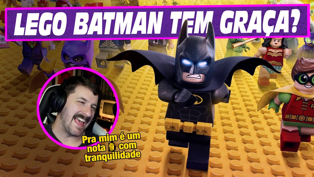 Tentando rir com o melhor filme do Batman