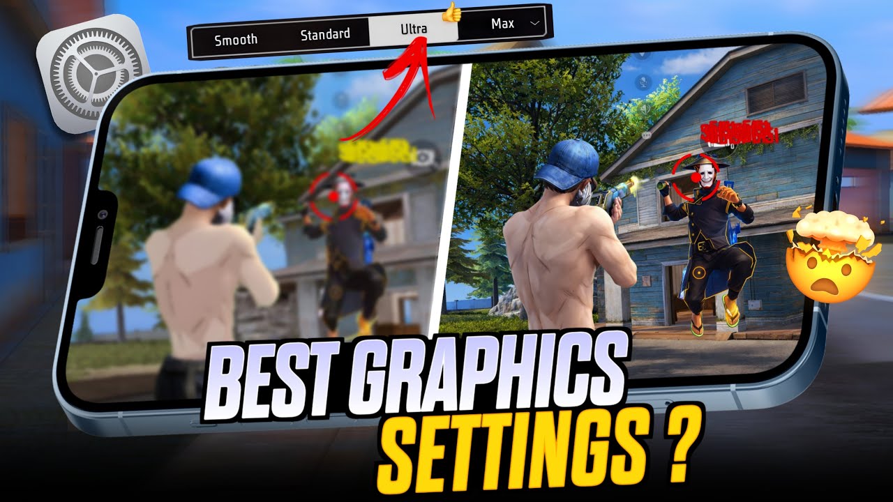 Smooth Vs Ultra Which Is Best For Headshot In Freefire? 😮‍💨🔥 -