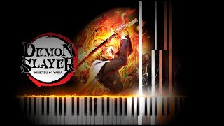 Video thumbnail of "Kimetsu no Yaiba - "Rengoku Last Words" Theme | Piano Arr. by WatchMe ID"