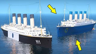Titanic Sinking After Prisoners Escaped Ship And Police Titanic Couldn't Save The Ship In GTA 5 by GTA videos by Arm Niko 110,687 views 5 months ago 4 minutes, 58 seconds