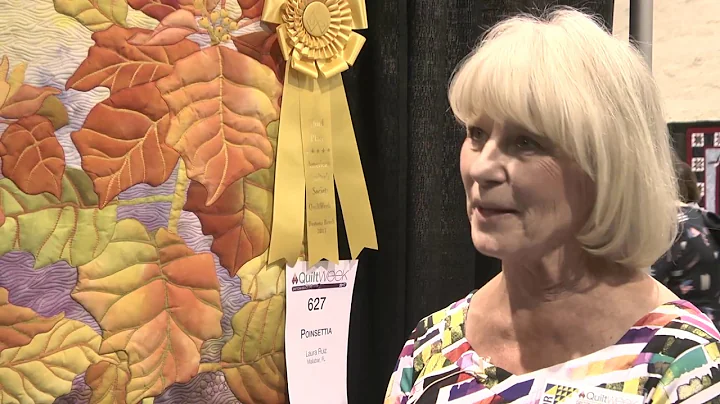 Laura Ruiz Wins 3rd Place in the Wall Quilts  Pict...