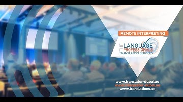 RSI (Remote Simultaneous Interpreting) in Dubai, Abu Dhabi United Arab Emirates (UAE)