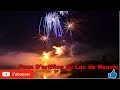 Feux dartifice au lac de neuvic partie 4 14072019