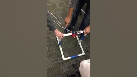 Quadcopter Test stand: Trial 1