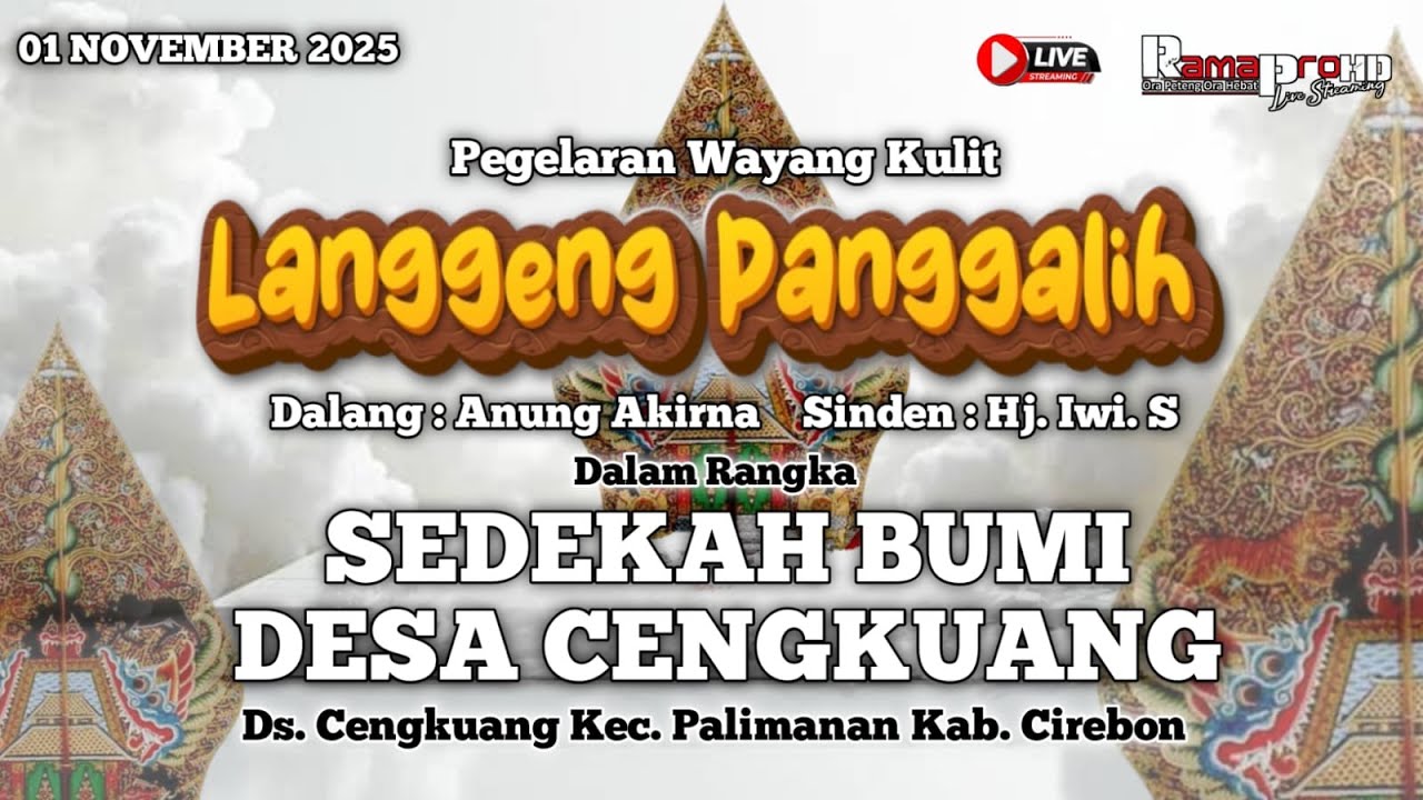 🔴 LIVE LANGGENG PANGGALIH 