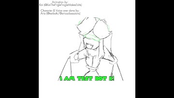 I.. AM STEVE (TEST BOT K) 🗣️🔥|| Animation by @KaiTheFrigleFragleMakesEdits || Voiced by Aria ||
