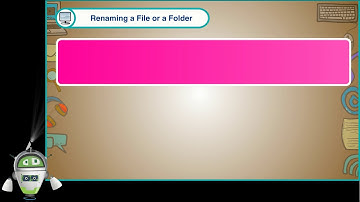 Renaming a File or a Folder | Computer Class 3