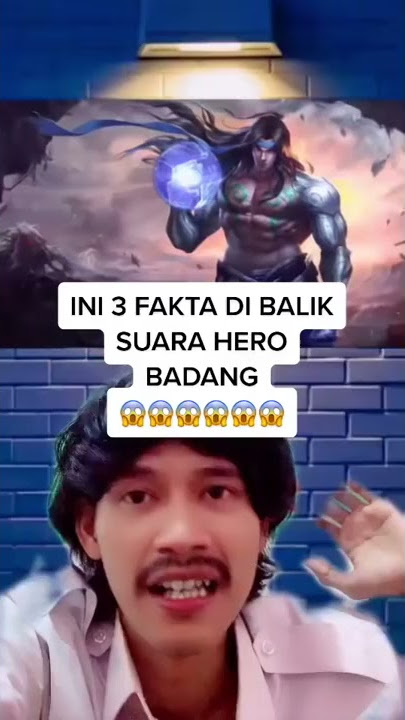 INI 3 FAKTA DI BALIK SUARA HERO BADANG #shorts
