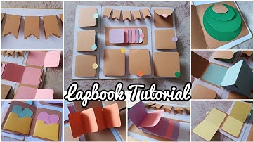 Lapbook Tutorial | How to make 10 different cards