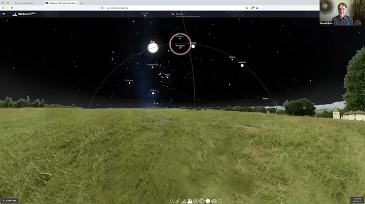 Stellarium for Astrologers with Gemini Brett * #1 * Web-Based Version * 6.13.22