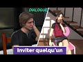  french animated dialogue 06  inviter quelquun