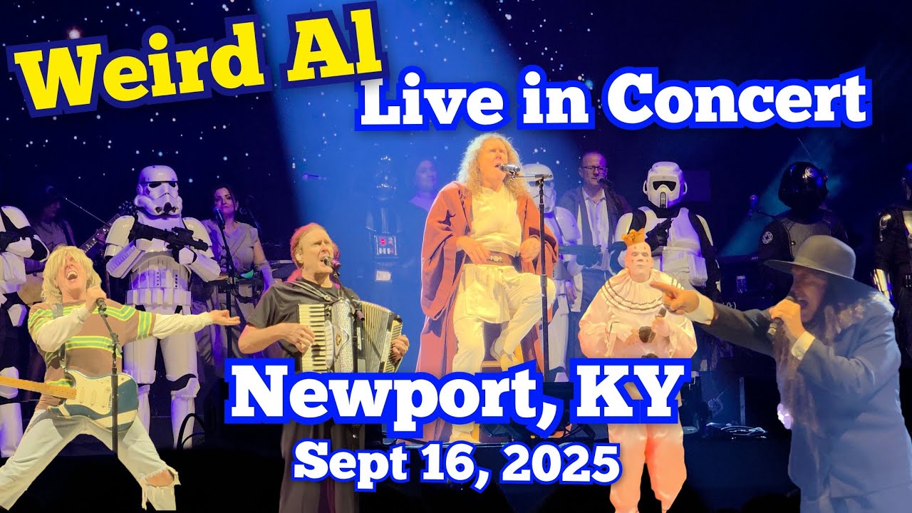 Weird Al Yankovic Live in Concert (Newport, KY - Sept 16, 2025