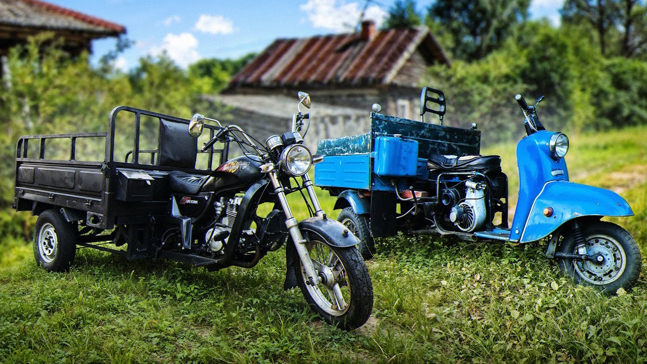 ТРИЦИКЛ Китайская ДЕСНА 200 или ТУЛЬСКИЙ Муравей? Какой купить снегоход?