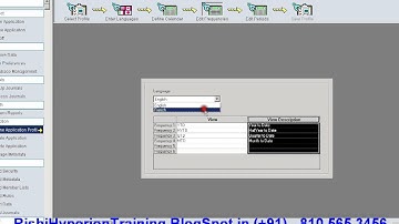 ORACLE Hyperion Financial Management HYPERION,HFM Tutorial1 Profile