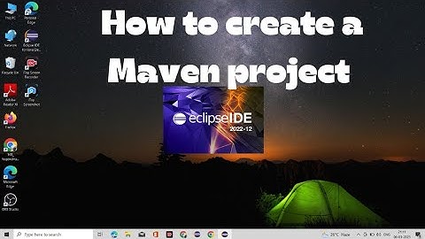 How to create a Maven project in Eclipse IDE in a easy way