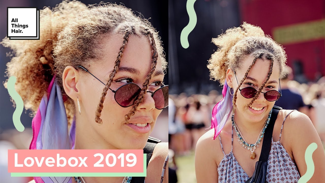 40+ Glitter Roots Hairstyle of Festival Season