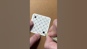 How to draw tangle pattern Dex #zentangle #dex  #zentangledoodle #doodles #drawing #zentangleart