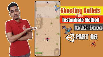 Shooting with Instantiate Method- Plane Shooter Game Part6