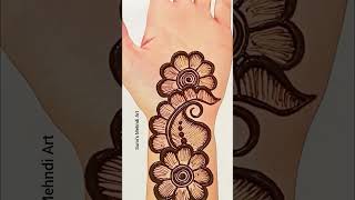 New Stylish Fronthand Mehndi Design Arabic Mehndi