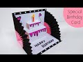 Handmade birt.ay card for best friend  birt.ay greeting card for best friend  easy birt.ay card