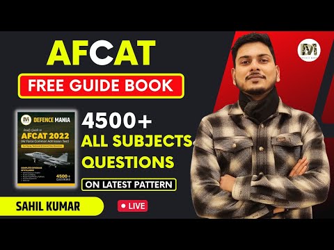 Big Annoucement ! | AFCAT Free Guide Book | Defence Mania