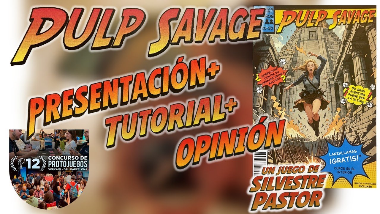 PULP SAVAGE | Protos DAU 2025 | Presentacion + tutorial + opinión - YouTube