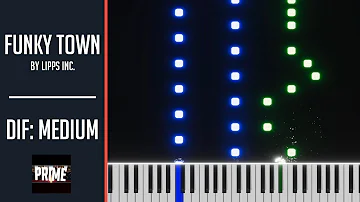 Funky Town - Lipps INC. - Piano Tutorial [Medium]