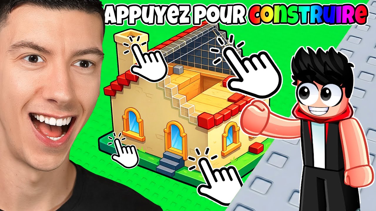 Chaque CLIC Permet De Gagner +1 Construction Dans Roblox...