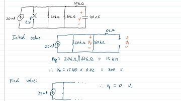 EG1012 Week 12 Video 5 - Solving for the step response of RC circuits