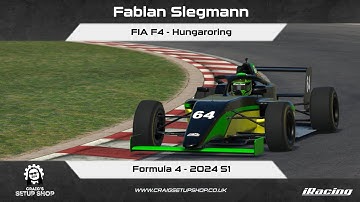 iRacing - 24S1 - FIA F4 - Formula 4 - Hungaroring - FS
