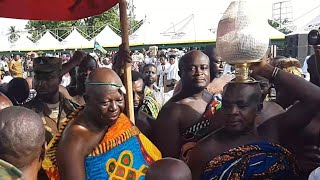 Otumfour meets his people